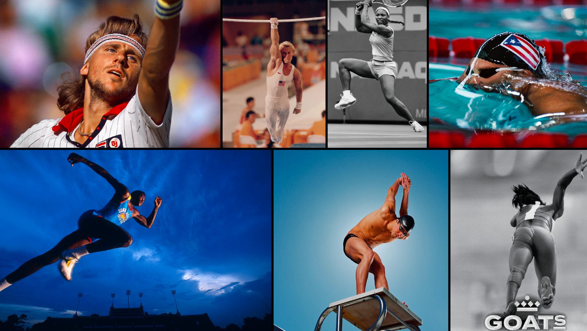 Olympians and tennis greats